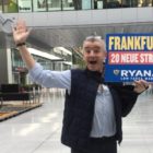 Michael O'Leary in Frankfurt Airport