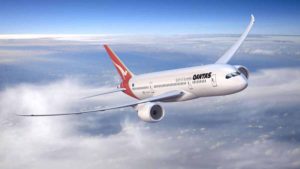 Qantas B787 interior