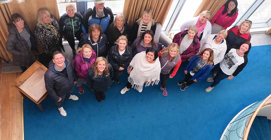 Agents who attended the Royal Caribbean event in the Cliff House Hotel, Ardmore, October 6 2016