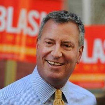 New York Mayor Bill de Blasio