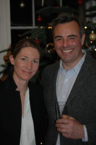 Jenny Green and Justin Green, chairman of Hidden Ireland, at the launch of the Hidden Ireland - Discover Ireland's most beautiful houses book
