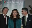 Antonio Padeira, director of the Portuguese Tourist Board for Ireland, Celina Tavares, Portuguese tourist office, Dublin, and the Portuguese ambassador to Ireland, Bernardo Futscher Pereira