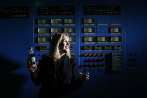 Tanya Clarke, General Manager of Reserve Europe at the site of the new proposed distillery in Dublin.