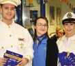 Saoirse O'Driscoll of Cassidy Travel in the Square Tallaght (centre) at the launch of the company's 2017 cruise brochure.