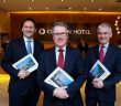 Stephen McNally, Deputy Chief Executive and Business Development; Pat McCann, Dalata Group CEO and Dermot Crowley, Deputy CEO.