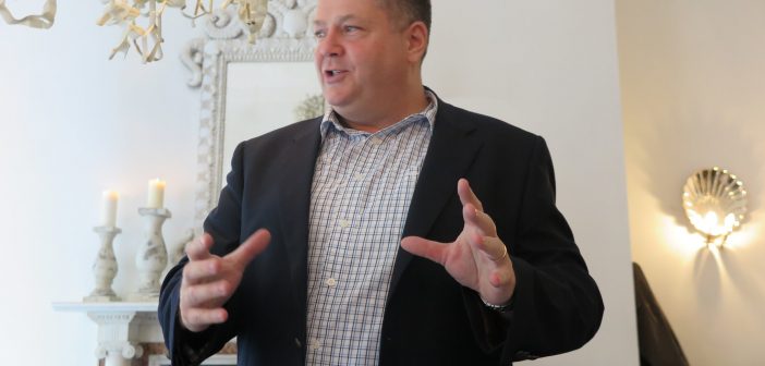 Derek McKnight, head of food and beverages, Oasis of the Seas, Royal Caribbean