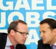 Simon Coveney and Leo Varadkar Pic:Maxpix-no fee