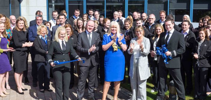Jobs Minister Mary Mitchell-O'Connor at the opening of Parc Aviation's new Dublin office