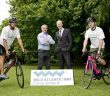 Cyclist Eduardo Lonigi, Ride Wild’s Cycling Director Michael O’Boyle Failte Ireland CEO Paul Kelly and Cyclist Mark Kenny. Photo: Fennells