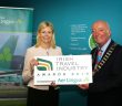 Yvonne Muldoon, Director of Sales at Aer Lingus, and Cormac Meehan, President of the ITAA