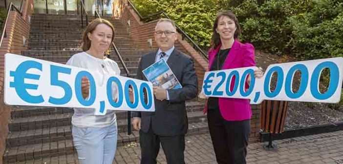 Paul Keeley, Commercial Development Director, Fáilte Ireland, with Corrine Lincoln and Mary Stack, Head of Attractions, Fáilte Ireland.