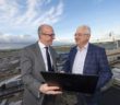 Paul McCann, General Manager, Irish Aviation Authority and Dublin Airport Managing Director Vincent Harrison launch A-CDM at Dublin Airport.