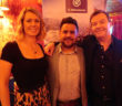 Leah Whitfield, PR and Communications Manager, MD Brian Young and Global Purpose Specialist John Grehan at the G Adventures launch