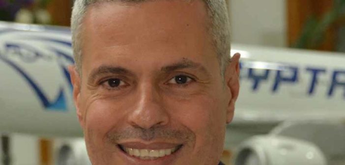 Ahmed Adel CEO of Egyptair