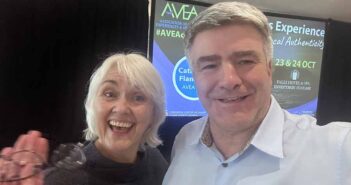 Carol Gleeson of Burren Geopark and Eoghan Corry