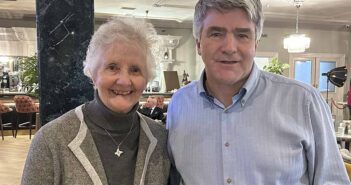Sister Rita Minehan of the Solas Bride centre and Eoghan Corry
