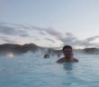 Eoghan Corry in the Blue Lagoon