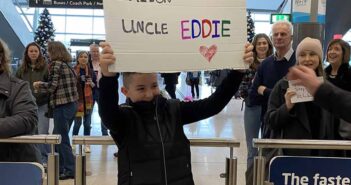 SPOTTED Christmas Eve at Dublin airport (’tis the season to be funny)