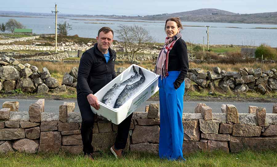 Gerard Madden, Operations Manager and Bridie Casey, Financial Controller