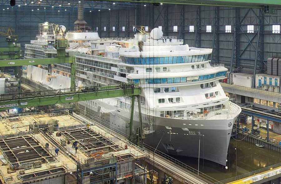 Silver Ray under construction