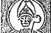 Earliest representation of Saint Patrick, carved c1300 in Faughart County Louth