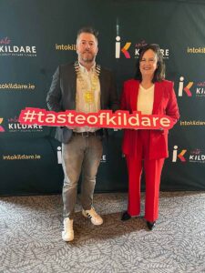 Aine Mangan CEO Into Kildare and Paul Lenehan President of Restaurant Association of Ireland