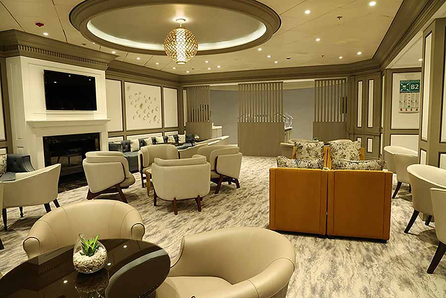 Interior of Celebrity infinity The Retreat