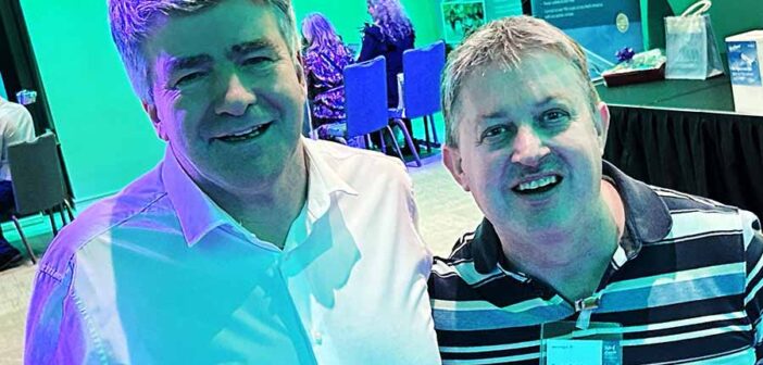 Eoghan Corry and Travor Buckley