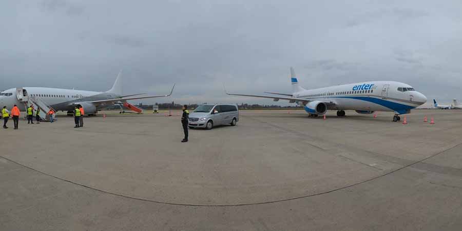 Fly4 airlines inaugural