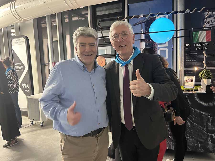 Eoghan Corry and Jean Claude Dardelet