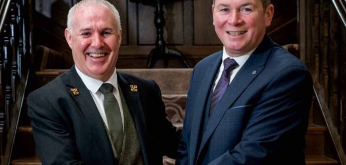 Shea Kildea and Donal Cox