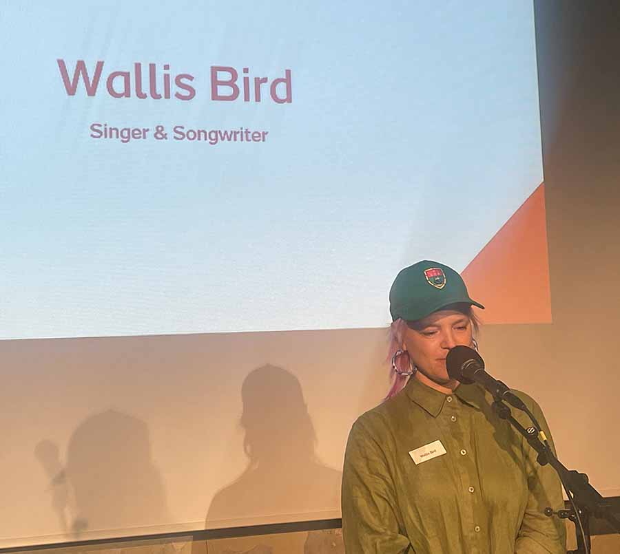 Wallis Bird performing on behalf of Tourism Ireland at ITB Berlin 2024