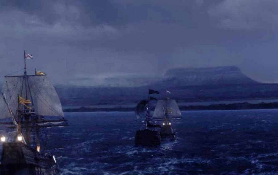 A still from Armada 1588