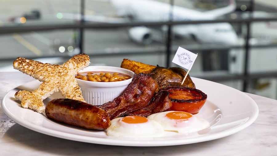 Heathrow SAF-friendly breakfast