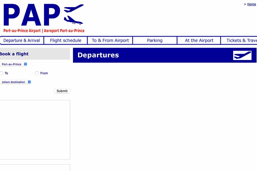 Port au Prince airport closed