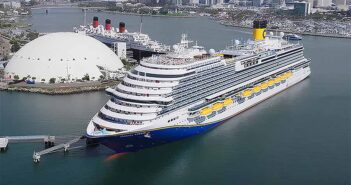 Carnival Firenze naming ceremony