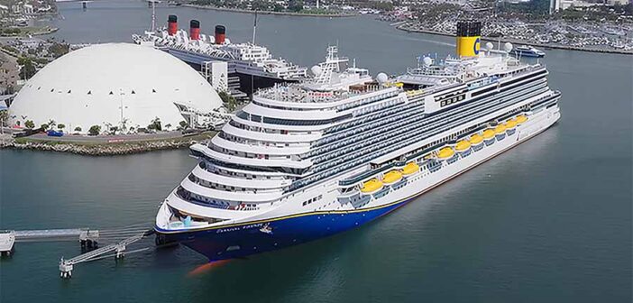 Carnival Firenze naming ceremony