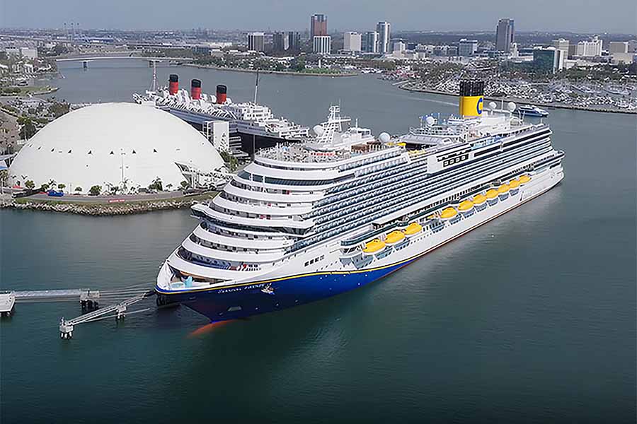 Carnival Firenze naming ceremony