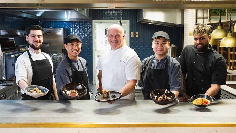 Hilton London Metropole Chef Paul Bates and Team