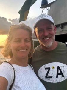 US couple Jay and Jill Campbell