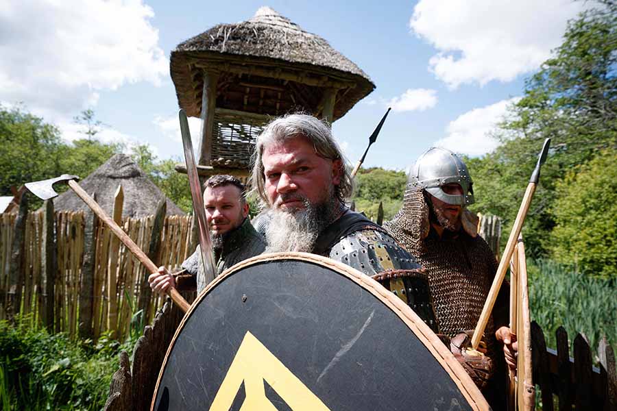 Vikings at Craggaunowen