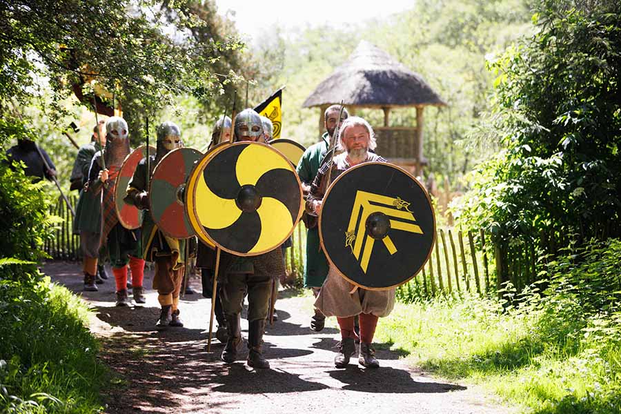 Vikings at Craggaunowen