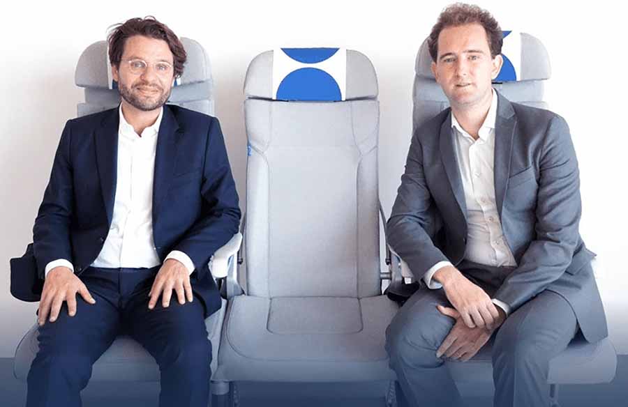 Benjamin Saada, Chairman and Amaury Barberot CEO of Expliseat