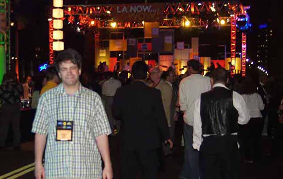 Eoghan Corry at event in Disney during IPW 2004 in LA 