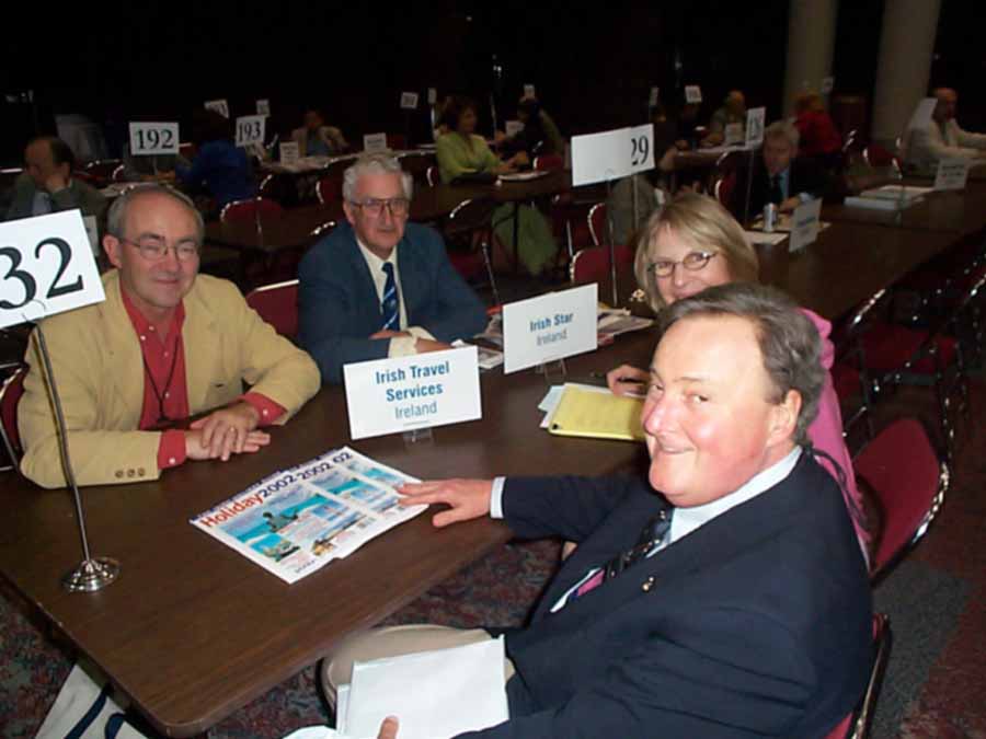 The late John Coughlan's and Paddy Dignam at IPW in New Orleans 2002