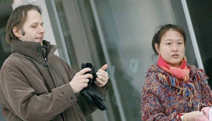 Daniel Belling and Xing Li in 2011