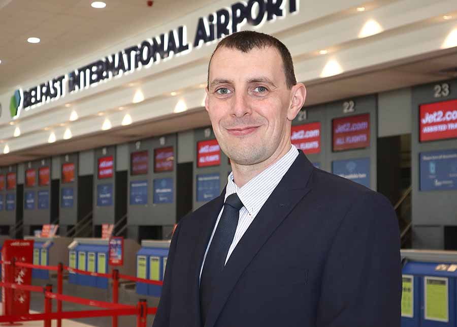 Dan Owens, CEO of Belfast International Airport