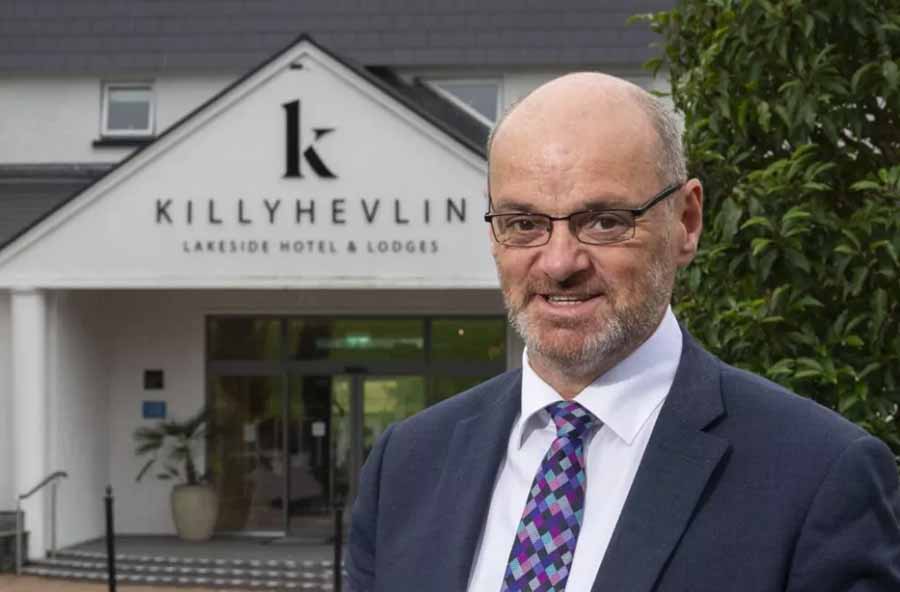 David Morrison GM of the Killyhelvin hotel
