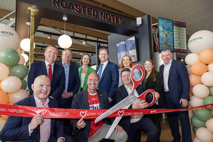 ‘Roasted Notes’ café and bar opens at Cork Airport