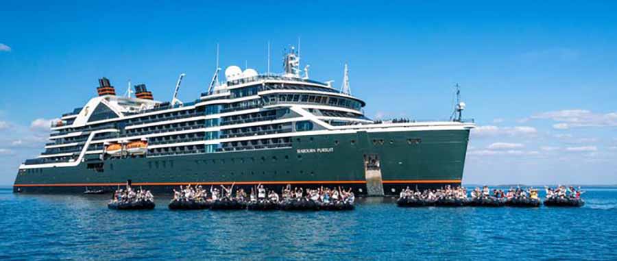 Seabourn Pursuit Naming ceremony